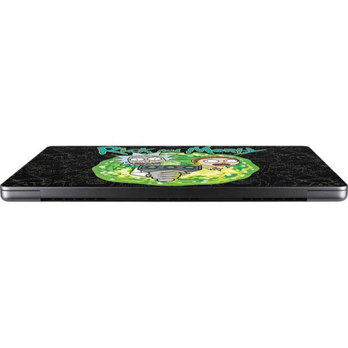 Adult Swim Rick and Morty Portal Travel Apple MacBook Pro 14-inch Skin