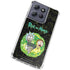 Adult Swim Rick and Morty Portal Travel Moto G 5G (2025) Clear Case
