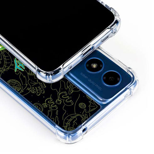 Adult Swim Rick and Morty Portal Travel Moto G 5G (2024) Clear Case