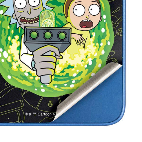Adult Swim Rick and Morty Portal Travel Moto G Play 4G (2024) Skin