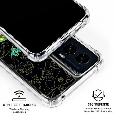 Adult Swim Rick and Morty Portal Travel Moto G Power 5G (2024) Clear Case