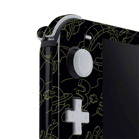 Adult Swim Rick and Morty Portal Travel Nintendo Switch Lite Skin