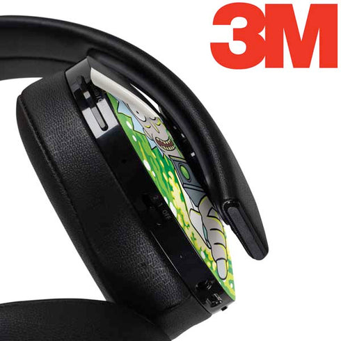 Adult Swim Rick and Morty Portal Travel PlayStation 4 Gold Wireless Headset Skin