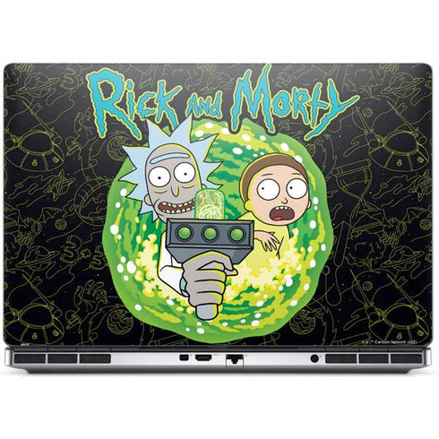 Adult Swim Rick and Morty Portal Travel Dell Precision Skin