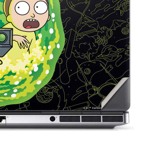 Adult Swim Rick and Morty Portal Travel Dell Precision Skin