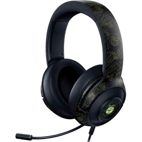 Adult Swim Rick and Morty Portal Travel Razer Kraken X Skin