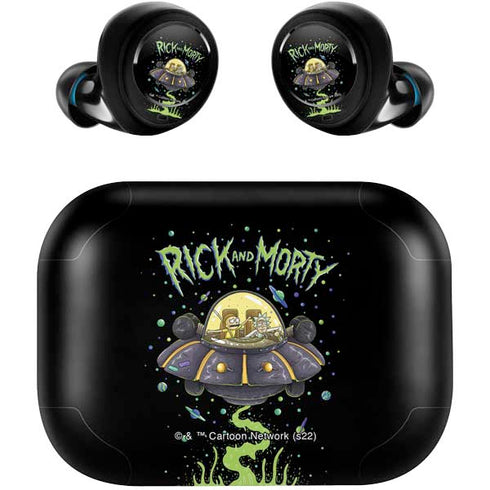 Adult Swim Rick and Morty Spaceship Amazon Echo Buds Skin