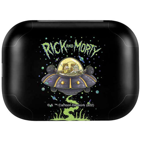 Adult Swim Rick and Morty Spaceship Amazon Echo Buds Skin
