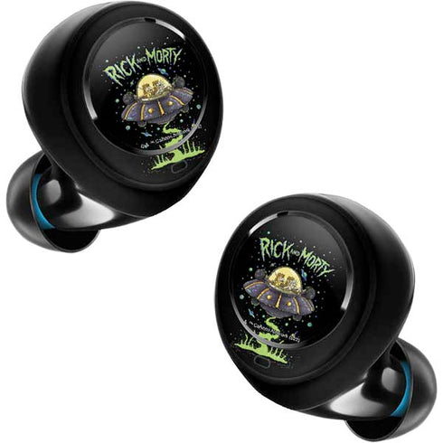 Adult Swim Rick and Morty Spaceship Amazon Echo Buds Skin