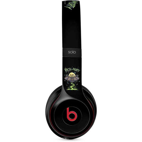 Adult Swim Rick and Morty Spaceship Beats Solo 3 Wireless Skin
