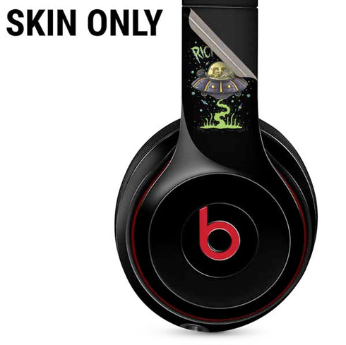 Adult Swim Rick and Morty Spaceship Beats Solo 3 Wireless Skin
