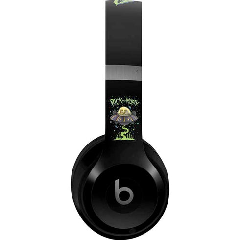 Adult Swim Rick and Morty Spaceship Beats Solo 4 Wireless Headphones Skin