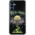 Adult Swim Rick and Morty Spaceship Galaxy A35 5G Clear Case