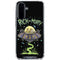 Adult Swim Rick and Morty Spaceship Galaxy A36 5G Clear Case