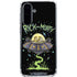 Adult Swim Rick and Morty Spaceship Galaxy A36 5G Clear Case