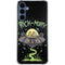 Adult Swim Rick and Morty Spaceship Galaxy A55 5G Clear Case