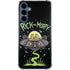 Adult Swim Rick and Morty Spaceship Galaxy A55 5G Clear Case