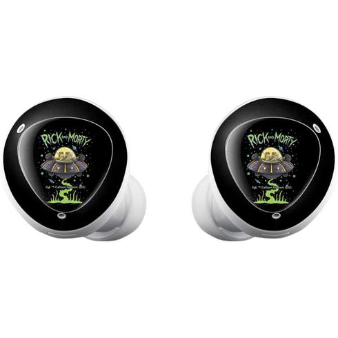 Adult Swim Rick and Morty Spaceship Galaxy Buds Plus Skin