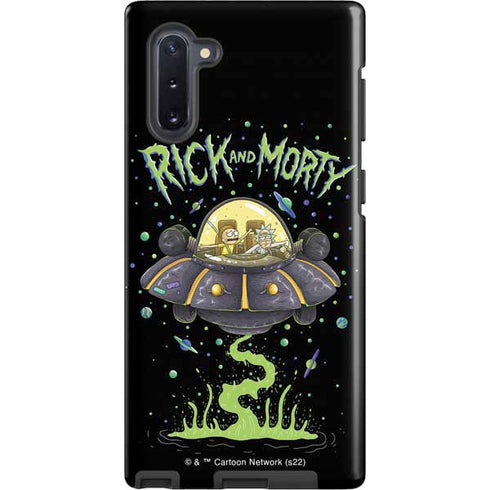 Adult Swim Rick and Morty Spaceship Galaxy Cases