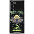 Adult Swim Rick and Morty Spaceship Galaxy S24 FE Clear Case