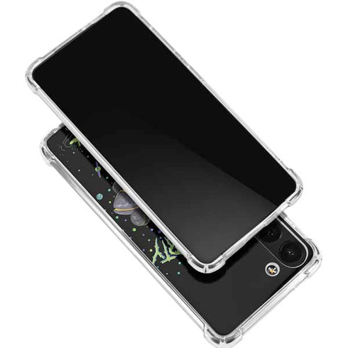 Adult Swim Rick and Morty Spaceship Galaxy S24 FE Clear Case