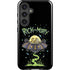 Adult Swim Rick and Morty Spaceship Galaxy S25 Impact Case