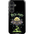 Adult Swim Rick and Morty Spaceship Galaxy S25 Plus Impact Case