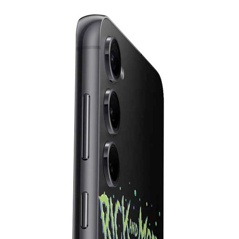 Adult Swim Rick and Morty Spaceship Galaxy S25 Plus Skin