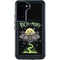 Adult Swim Rick and Morty Spaceship Galaxy S24 Plus Waterproof Case