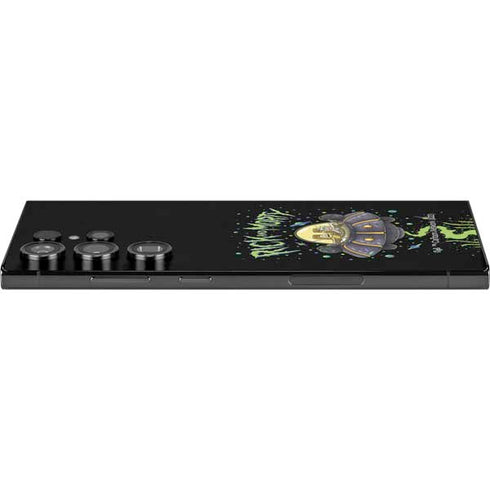 Adult Swim Rick and Morty Spaceship Galaxy S25 Ultra Skin