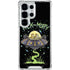 Adult Swim Rick and Morty Spaceship Galaxy S25 Ultra Clear Case
