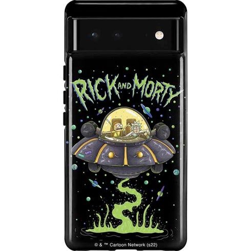 Adult Swim Rick and Morty Spaceship Pixel Cases
