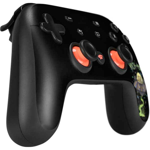 Adult Swim Rick and Morty Spaceship Google Stadia Controller Skin