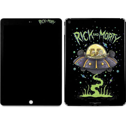 Adult Swim Rick and Morty Spaceship Apple iPad Skin