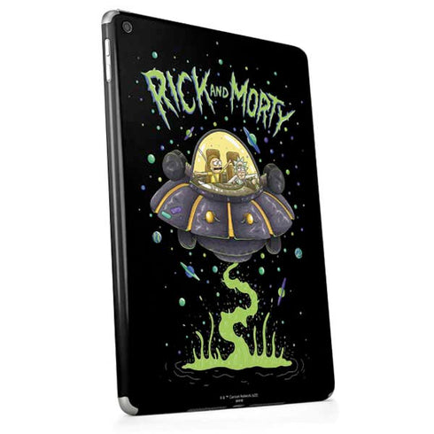Adult Swim Rick and Morty Spaceship Apple iPad Skin