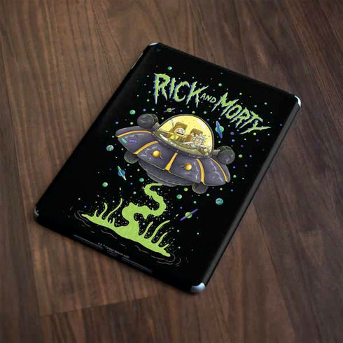 Adult Swim Rick and Morty Spaceship Apple iPad Skin
