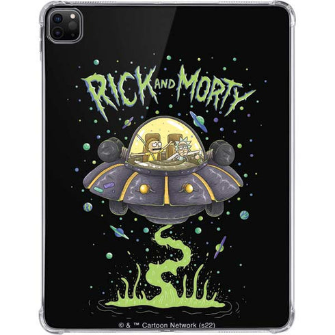 Adult Swim Rick and Morty Spaceship iPad Pro 11in (2024) Clear Case