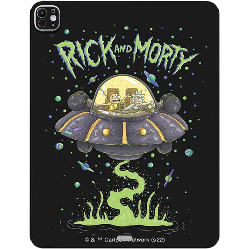 Adult Swim Rick and Morty Spaceship iPad Pro 13in M4 (2024) Skin