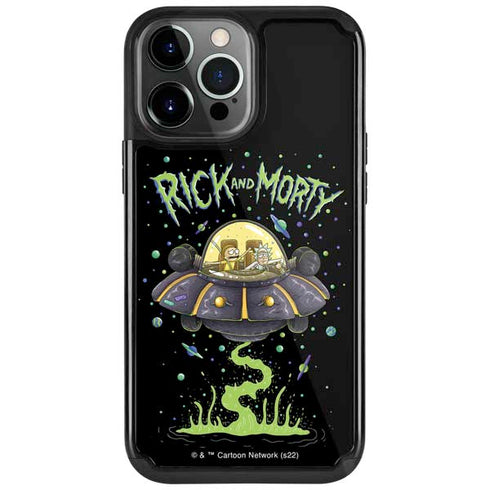 Adult Swim Rick and Morty Spaceship iPhone Cases