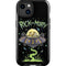 Adult Swim Rick and Morty Spaceship iPhone 15 Impact Case