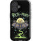 Adult Swim Rick and Morty Spaceship iPhone 16 Impact Case