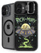 Adult Swim Rick and Morty Spaceship iPhone 16 Kickstand Case