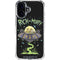 Adult Swim Rick and Morty Spaceship iPhone 16 Plus Clear Case