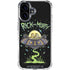 Adult Swim Rick and Morty Spaceship iPhone 16 Plus Clear Case