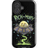 Adult Swim Rick and Morty Spaceship iPhone 16 Plus Impact Case