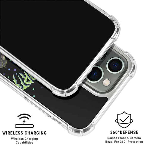 Adult Swim Rick and Morty Spaceship iPhone 16 Pro Clear Case