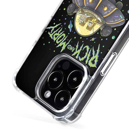 Adult Swim Rick and Morty Spaceship iPhone 16 Pro Max MagSafe Case
