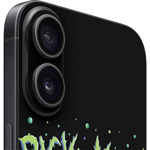 Adult Swim Rick and Morty Spaceship iPhone 16 Skin