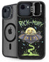 Adult Swim Rick and Morty Spaceship iPhone 16e Kickstand Case
