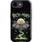 Adult Swim Rick and Morty Spaceship iPhone 16e Impact Case